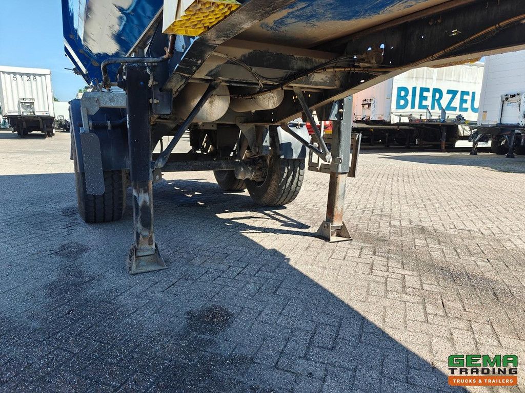 Schwarzmuller SM K10VLN3 A11K0 K-Serie HardoxSteel 30 m³ Kipper – Stahlchassis – 2 Achsen BPW – Trommelbremsen – 6005 kg