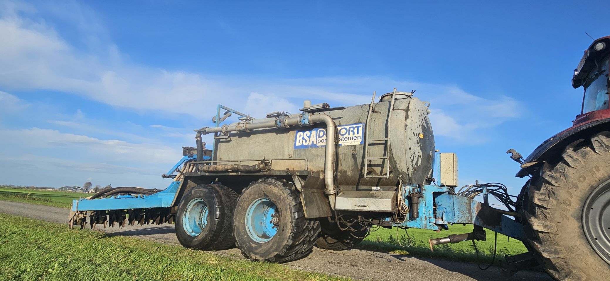 Bsa duport tank 9200l met duport bemester