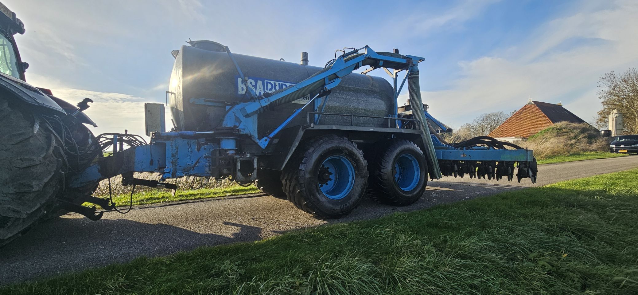 Bsa duport tank 9200l met duport bemester