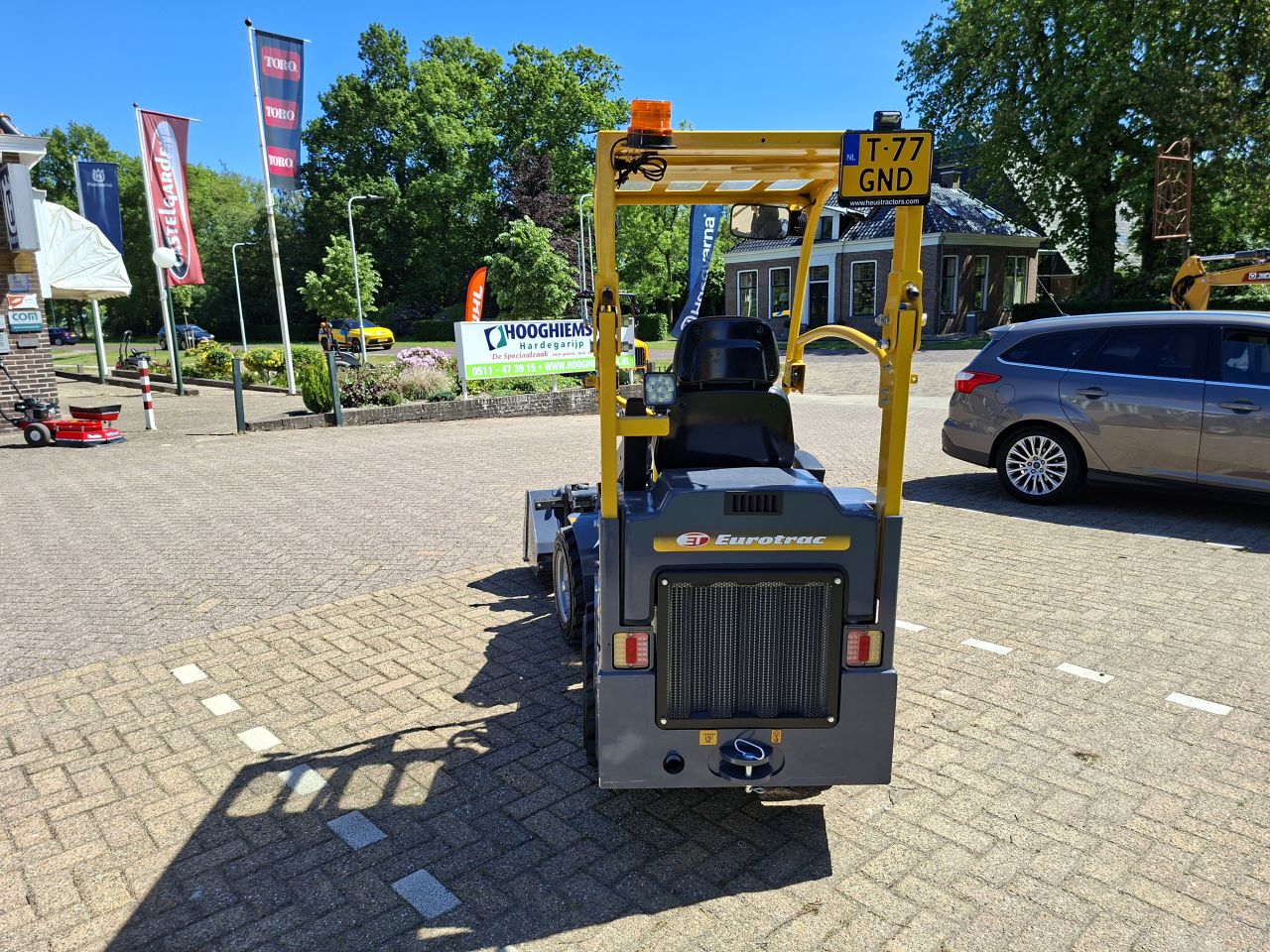 Eurotrac W10 zeer compacte shovel / kniklader - Lease evt.