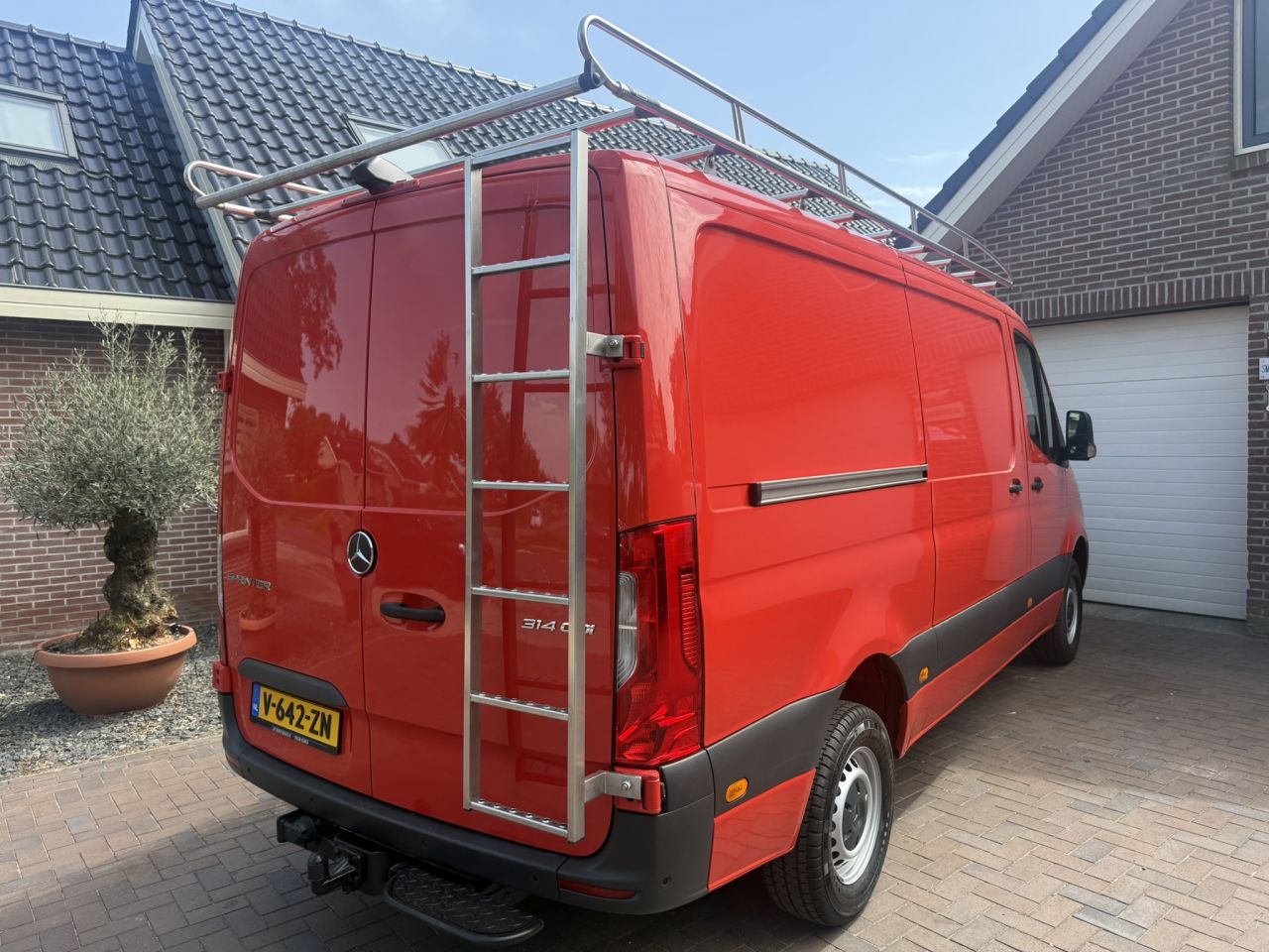 Mercedes Sprinter verlende uitvoering trekhaak 3500 kg