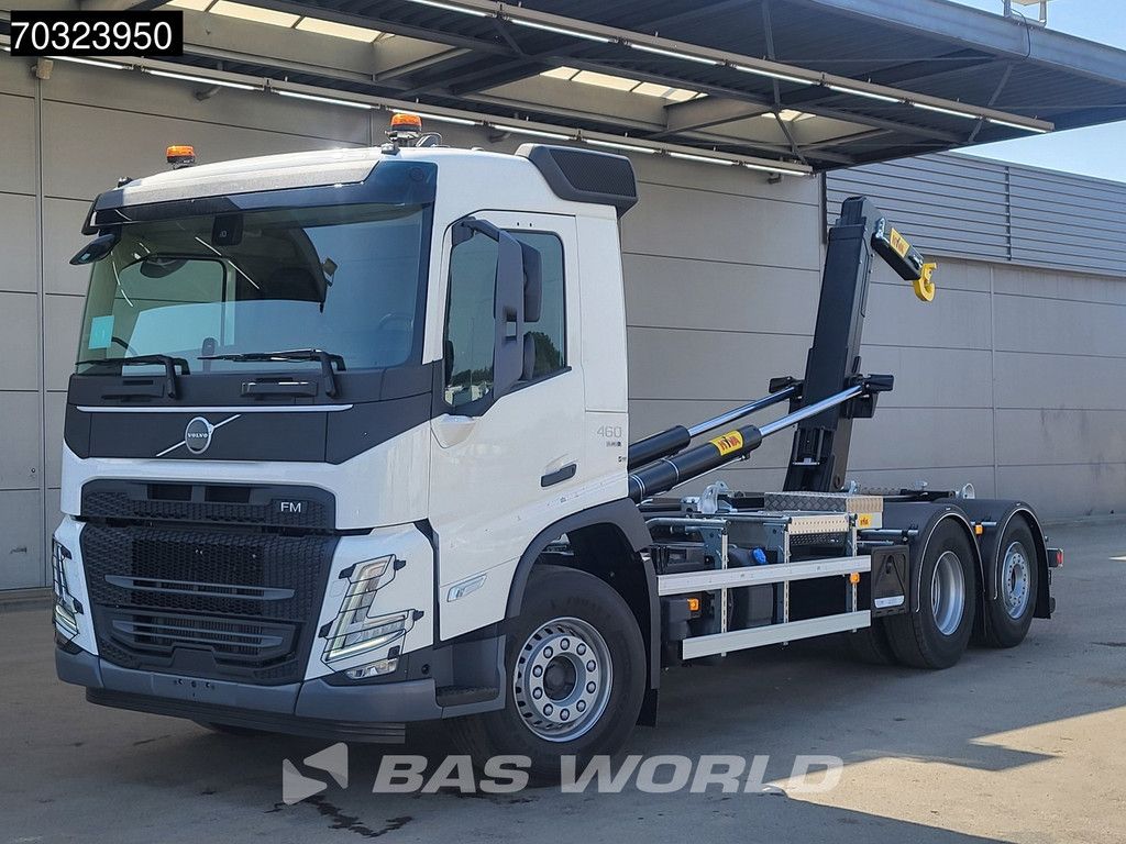 Volvo FM 460 6X2 NEW! 20 tons HYVA containersystem Lift+ steering axle VEB Euro 6