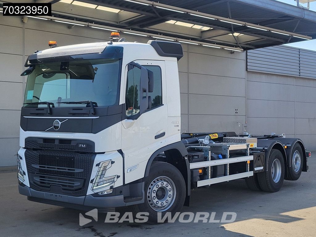 Volvo FM 460 6X2 NEW! 20 tons HYVA containersystem Lift+ steering axle VEB Euro 6