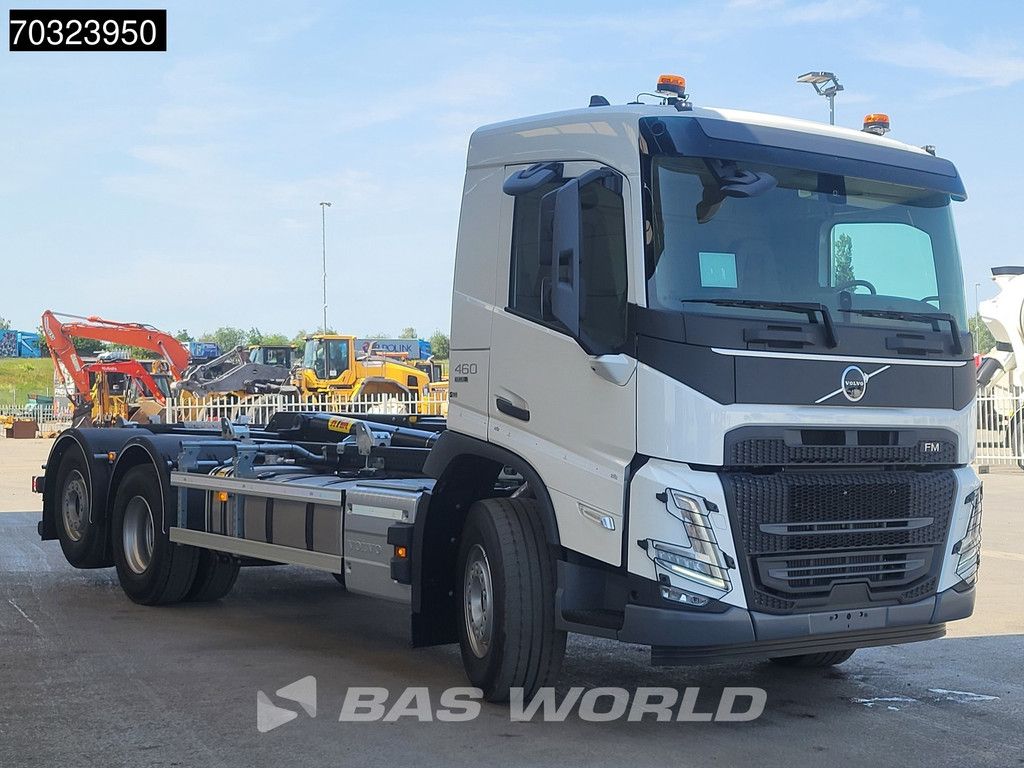 Volvo FM 460 6X2 NEW! 20 tons HYVA containersystem Lift+ steering axle VEB Euro 6