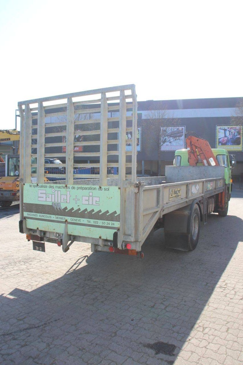 Crane truck Scania LB81 S54 Diesel 205hp 1980