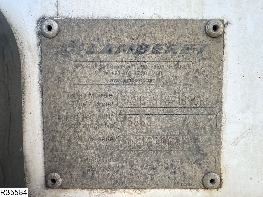 Lamberet Koel vries Thermo King SLX Spectrum 2.50, Lift axle