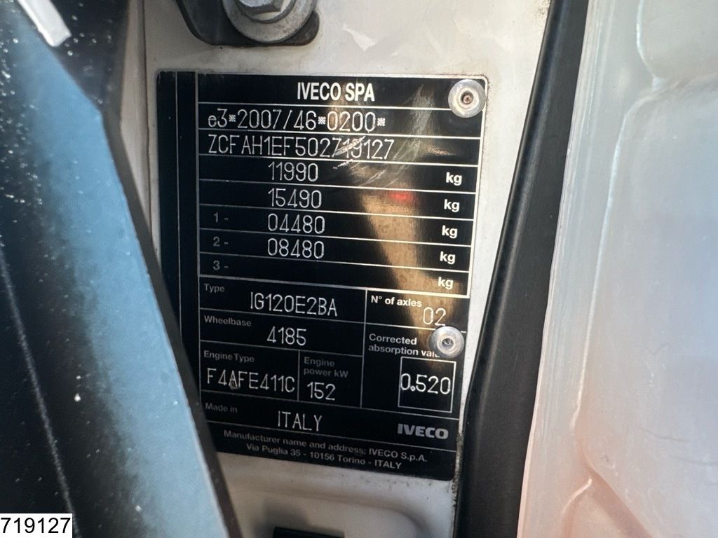 Iveco Eurocargo 120-210 EURO6d, Dhollandia, ACC