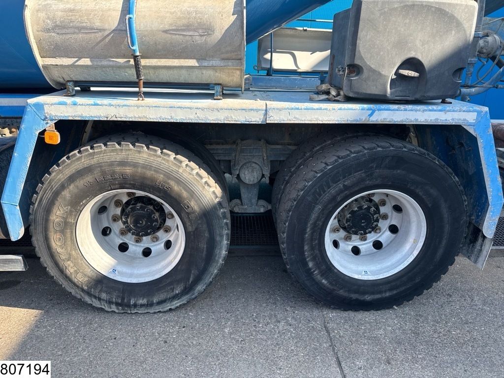 MAN TGS 32 360 8x4, EURo 6, Stetter 9m3, Steel suspension