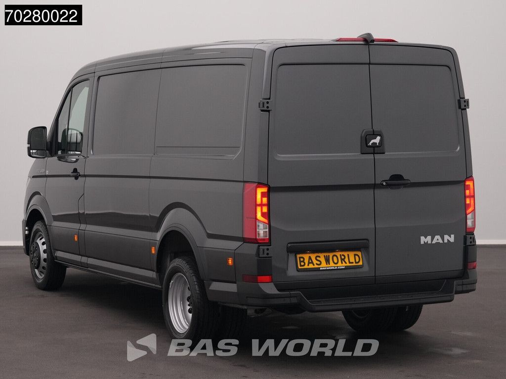 MAN TGE 5.160 Uniek! Dubbellucht 2025-Model Automaat L3H2 Laag Dak ACC Navi LED Airco Camera Parkeersensoren CarPlay Euro6 L2H1 10m3 A/C
