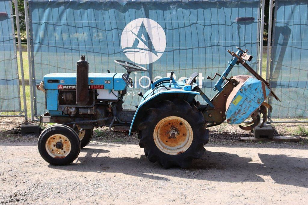 Mini tractor Mitsubishi D1450 Diesel 14hp with cultivator