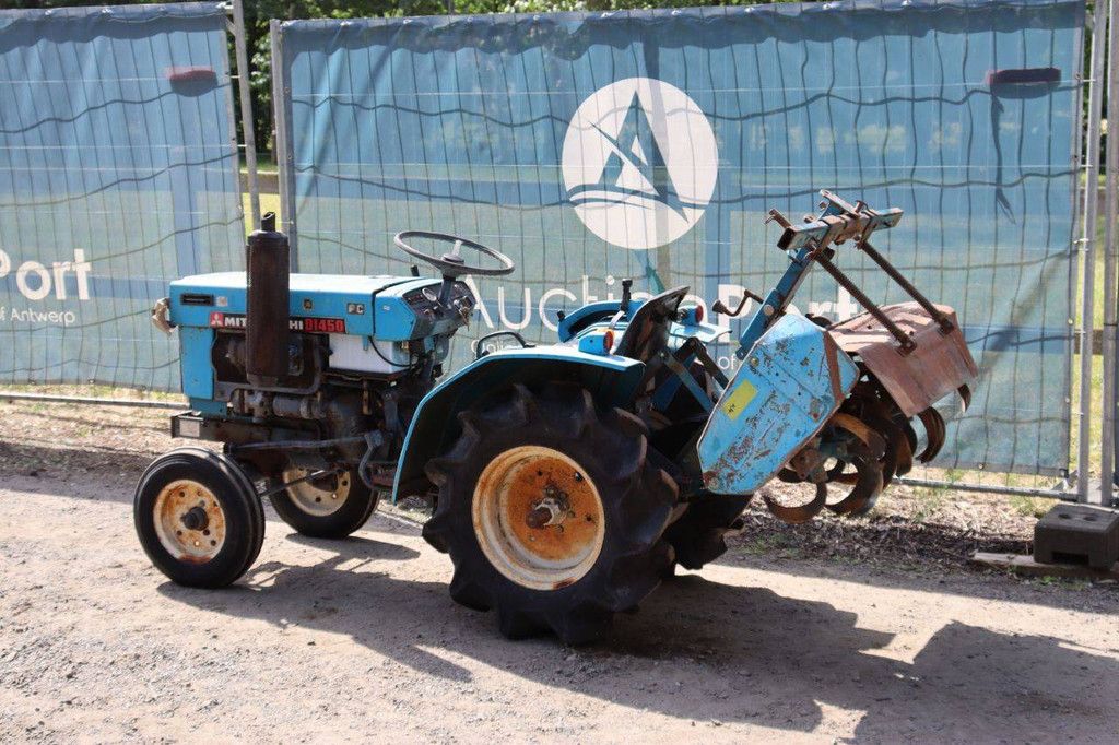 Mini tractor Mitsubishi D1450 Diesel 14hp with cultivator