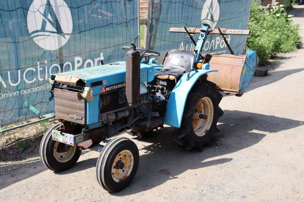 Mini tractor Mitsubishi D1450 Diesel 14hp with cultivator