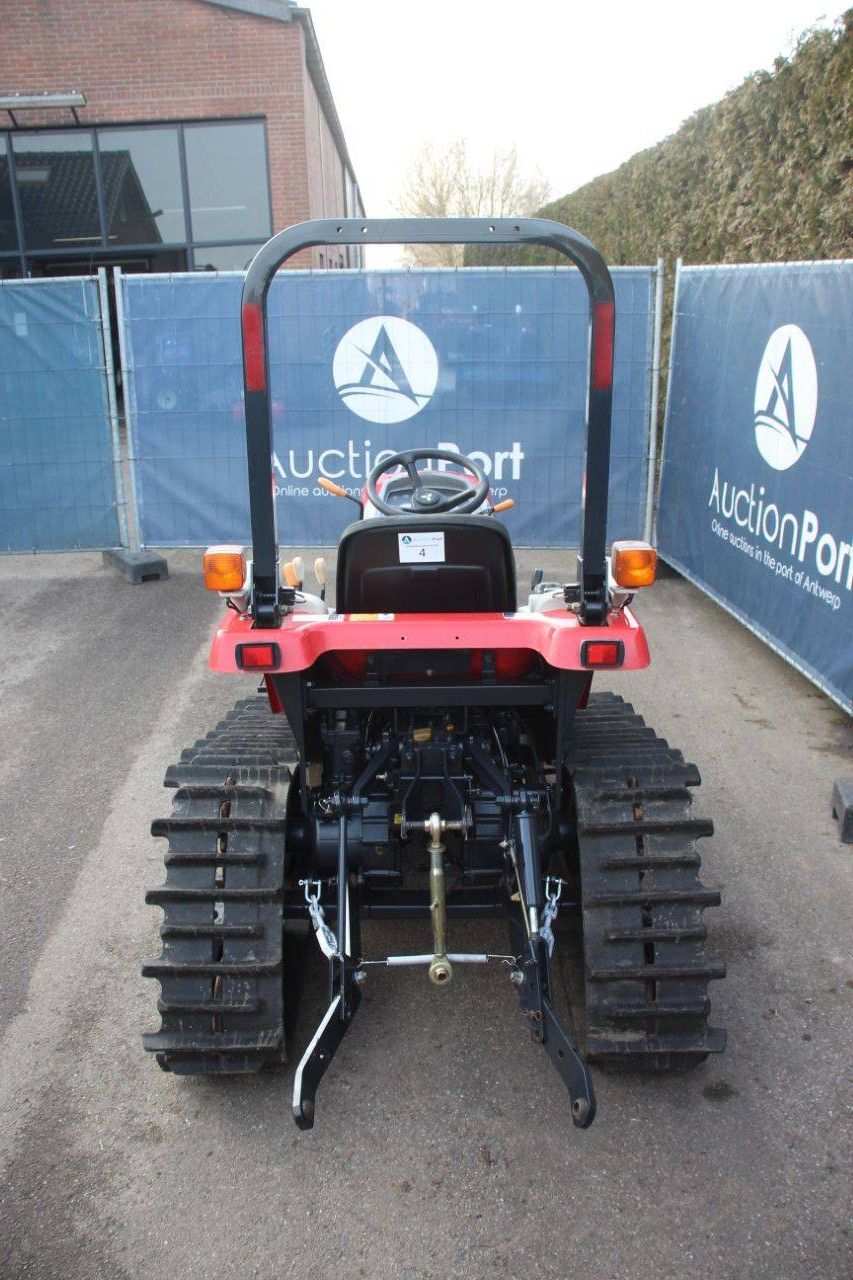Mini crawler tractor Mitsubishi GCR22 Diesel with Powersteering Euro