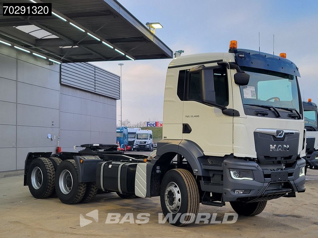 MAN TGS 33.400 6X4 NEW! Full-Steel Big-Axle Drumbrakes LED Euro 2