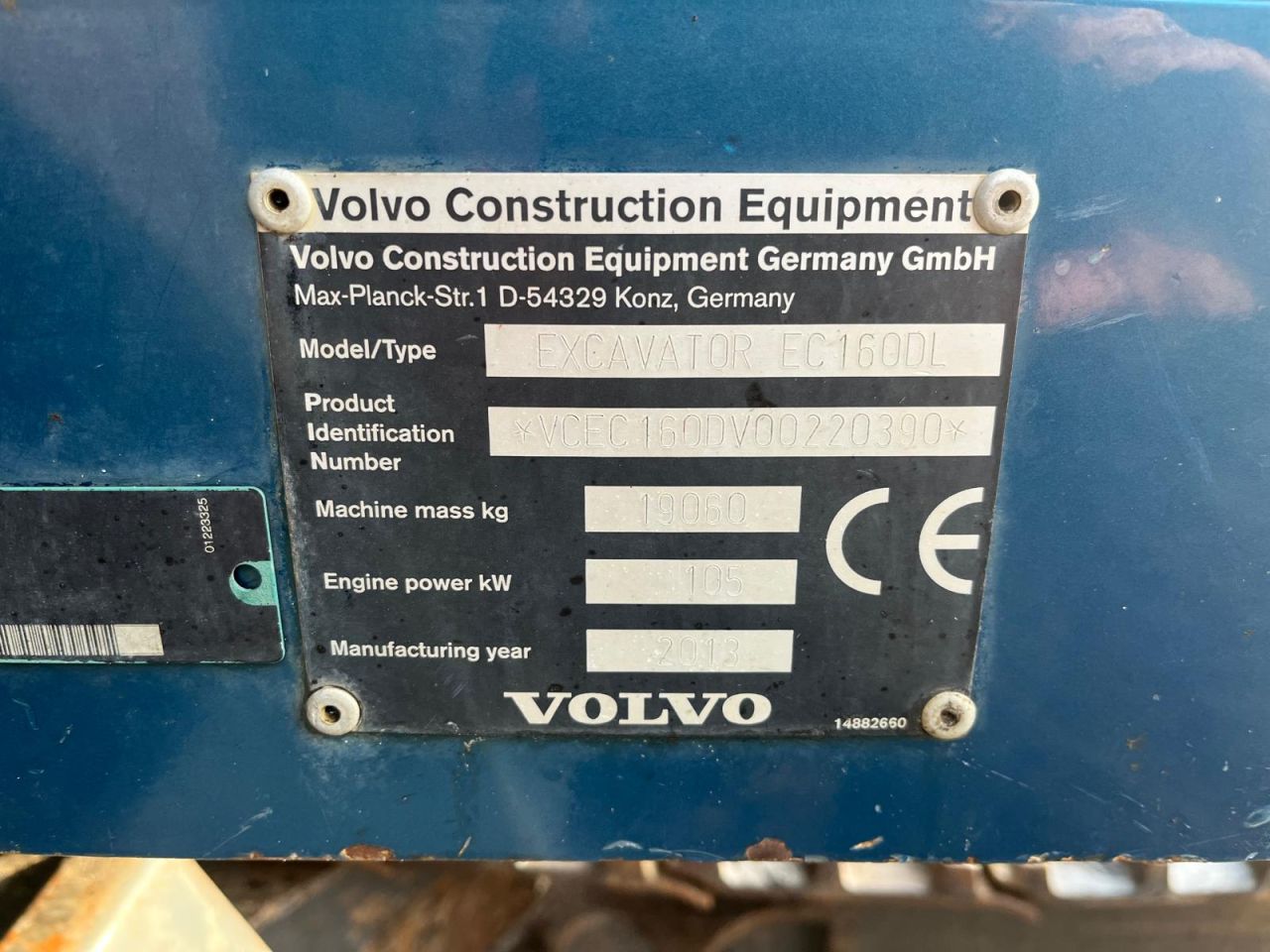 Volvo EC160DL