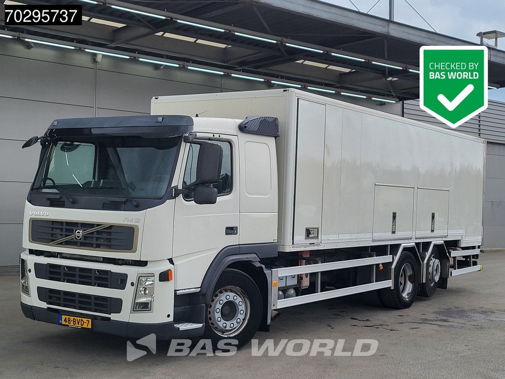 Volvo FM FM 380 6X2 NL-Truck Beer tanker 13000Ltr Stainles steel Schwarte Silo Automatic Euro 3