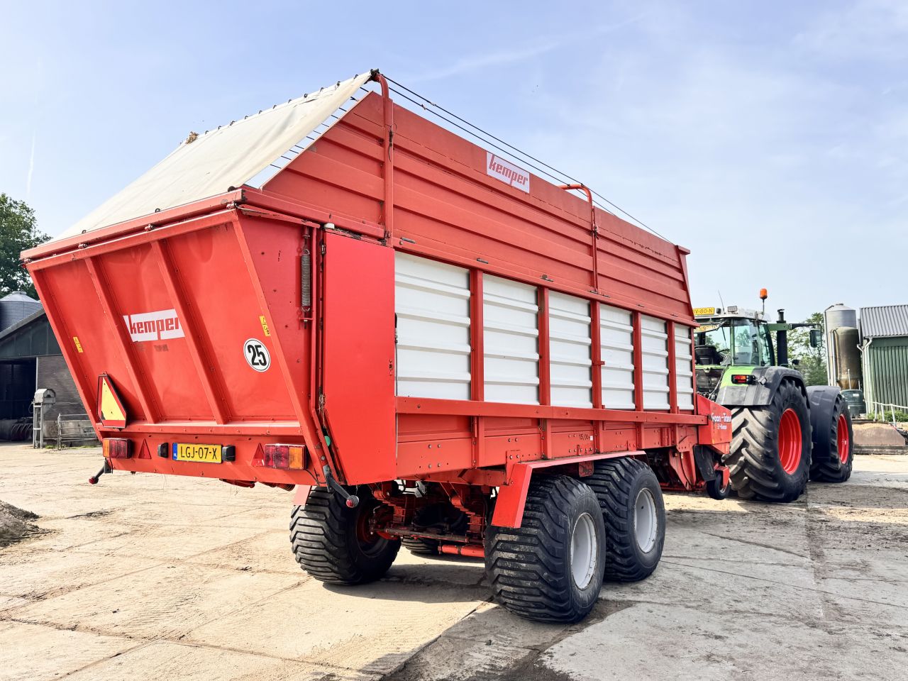 Kemper Green-Trans 16000 S opraapwagen doseerwagen