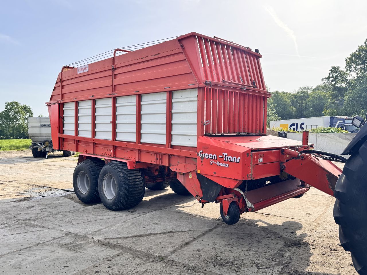 Kemper Green-Trans 16000 S opraapwagen doseerwagen