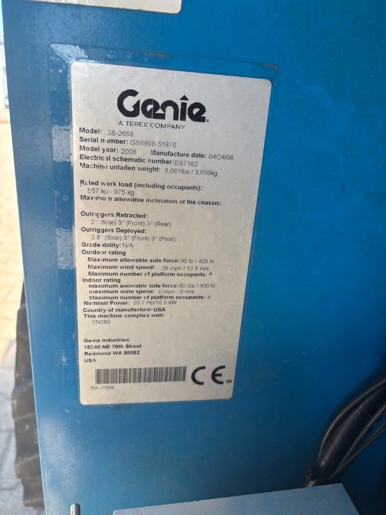 Genie GS 2668 RT