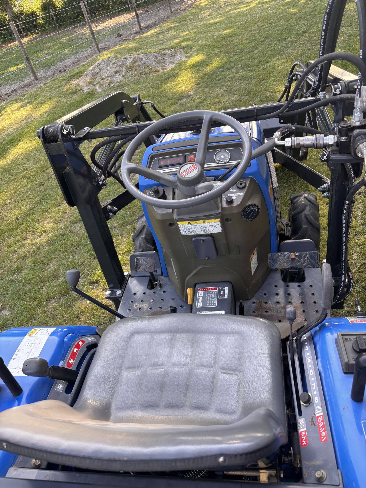 Iseki TM17 4WD met voorlader - nette staat - incl onderhoud