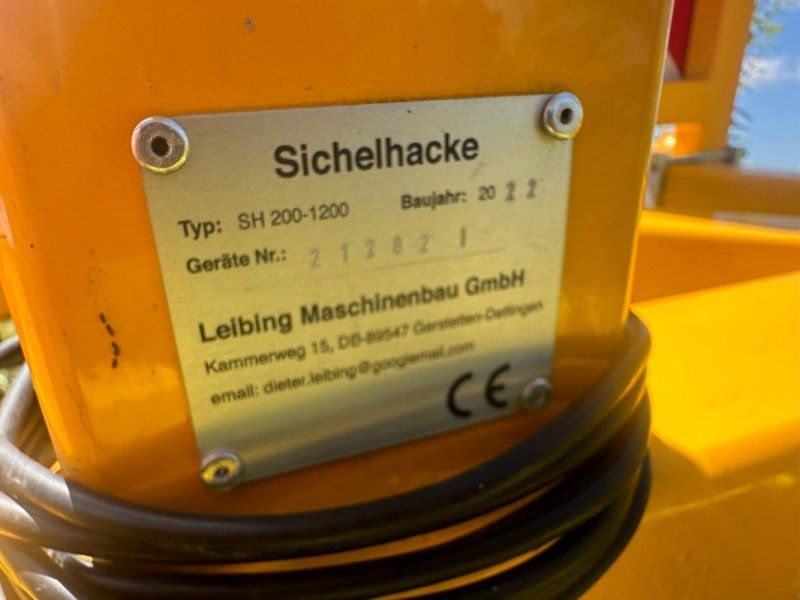 1,5 m Hackgerät Leibing 4R, Frontanbau Sichelhacke