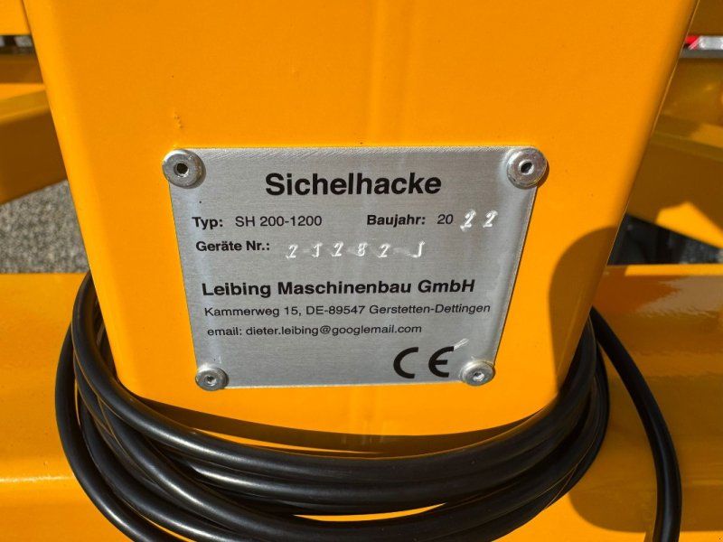 1,5 m Hackgerät Leibing 4R, Frontanbau Sichelhacke