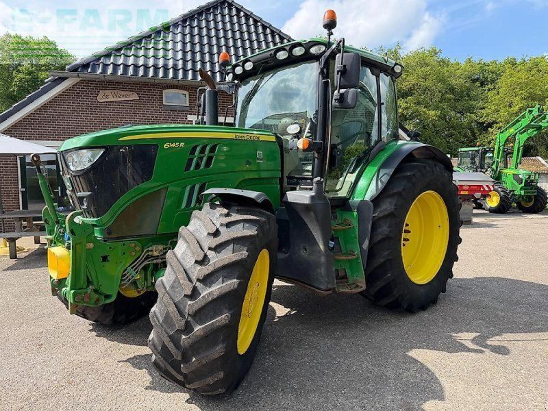 John Deere 6145r autopower at-ready fh+pto b-styl cabine