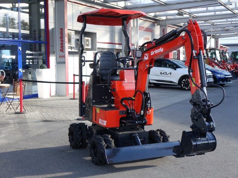 Grizzly HQ12W Radbagger Lagernd