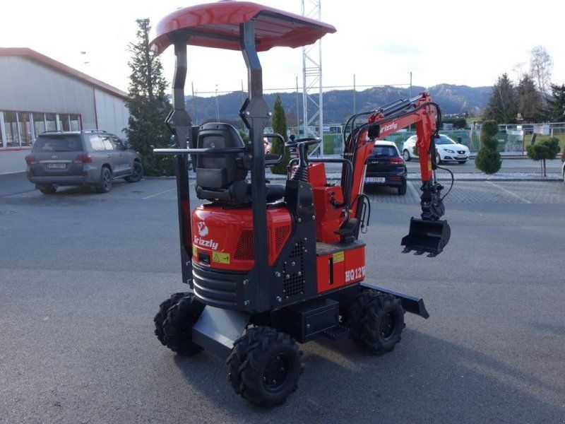 Grizzly HQ12W Radbagger Lagernd