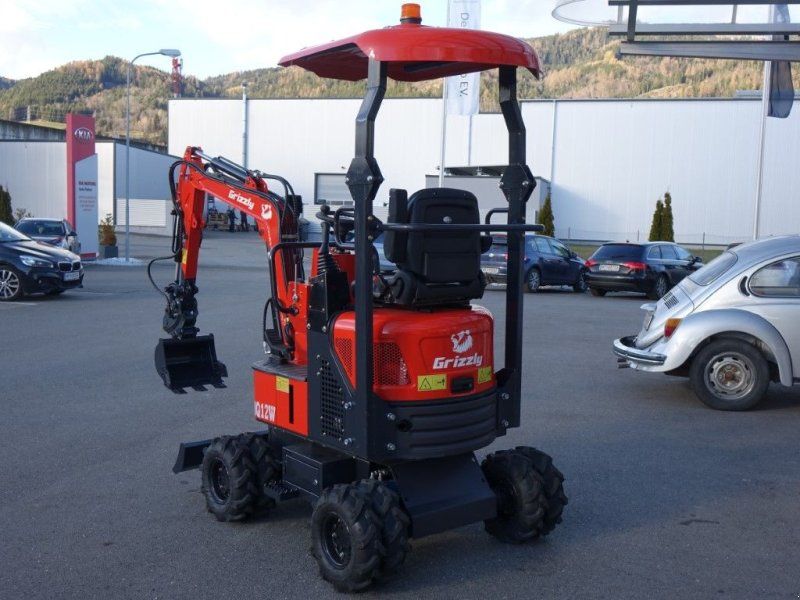 Grizzly HQ12W Radbagger Lagernd