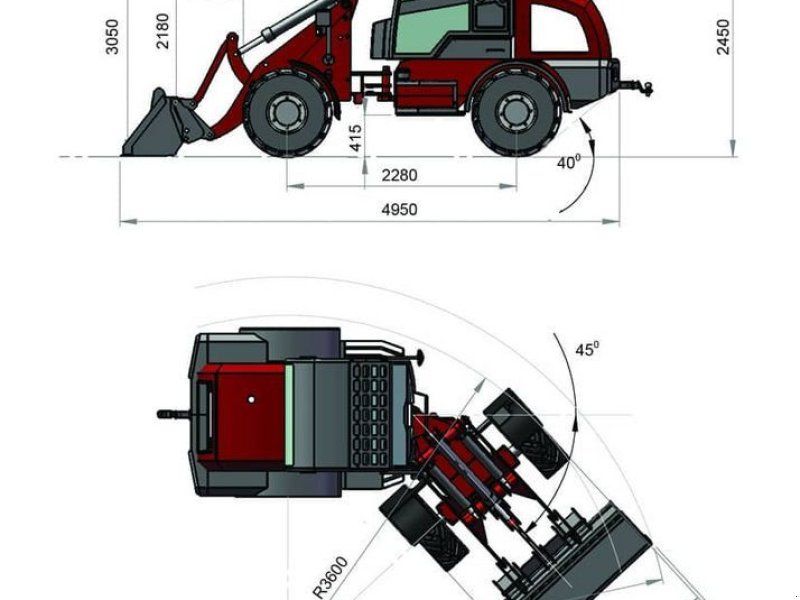 Grizzly 816 HOFLADER 4x4! 2 Jahre mobile Garantie! Stras