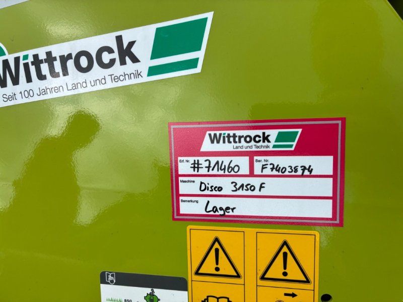 Claas Disco 3150 F