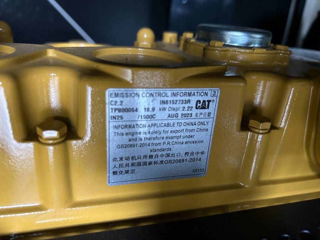 CAT XQP20 - Generator 20 kVA Stage V - DPX-18121