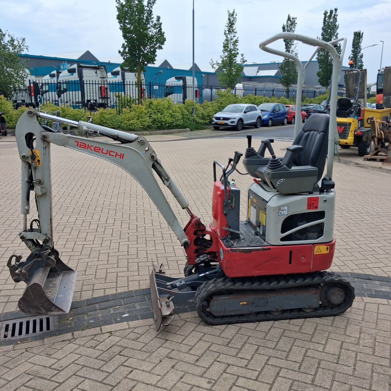 Takeuchi Tb210 Minigraver