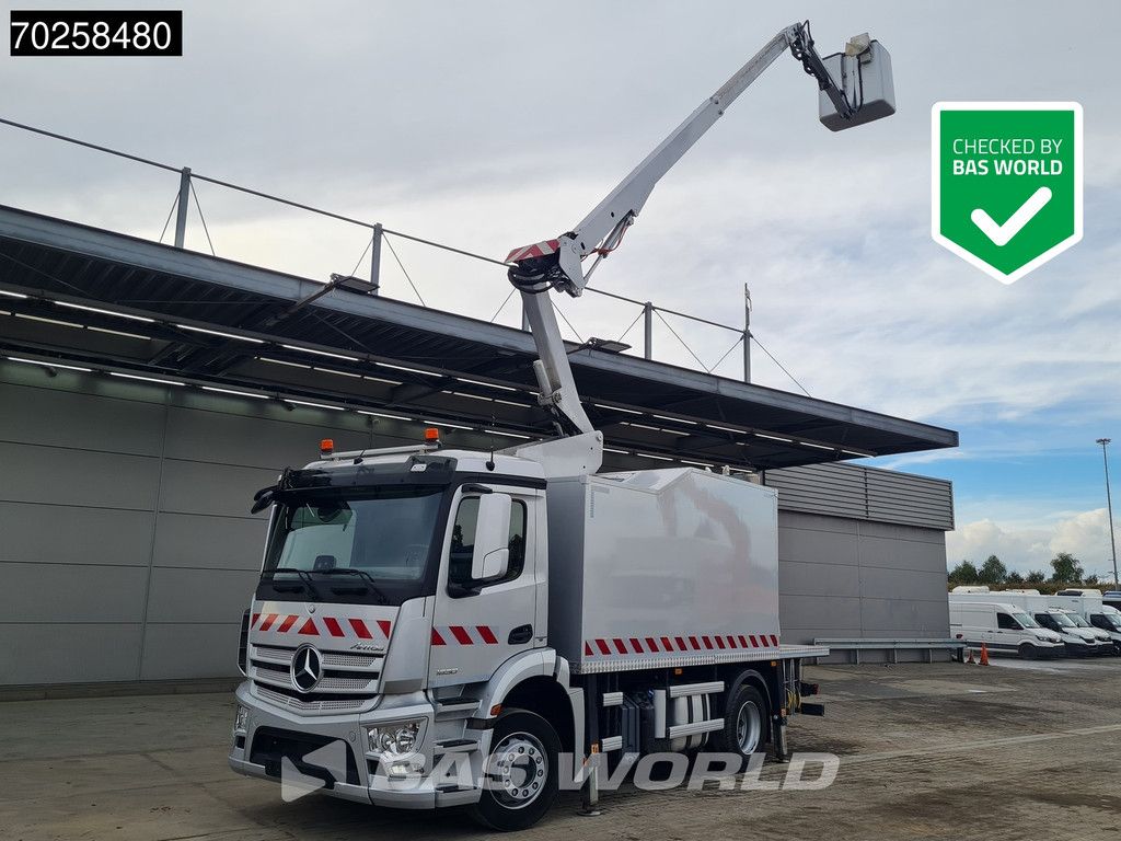 Mercedes Antos 1830 4X2 Hubarbeitsbühne 14.70m Time France VST 248 NF Navi Euro 6