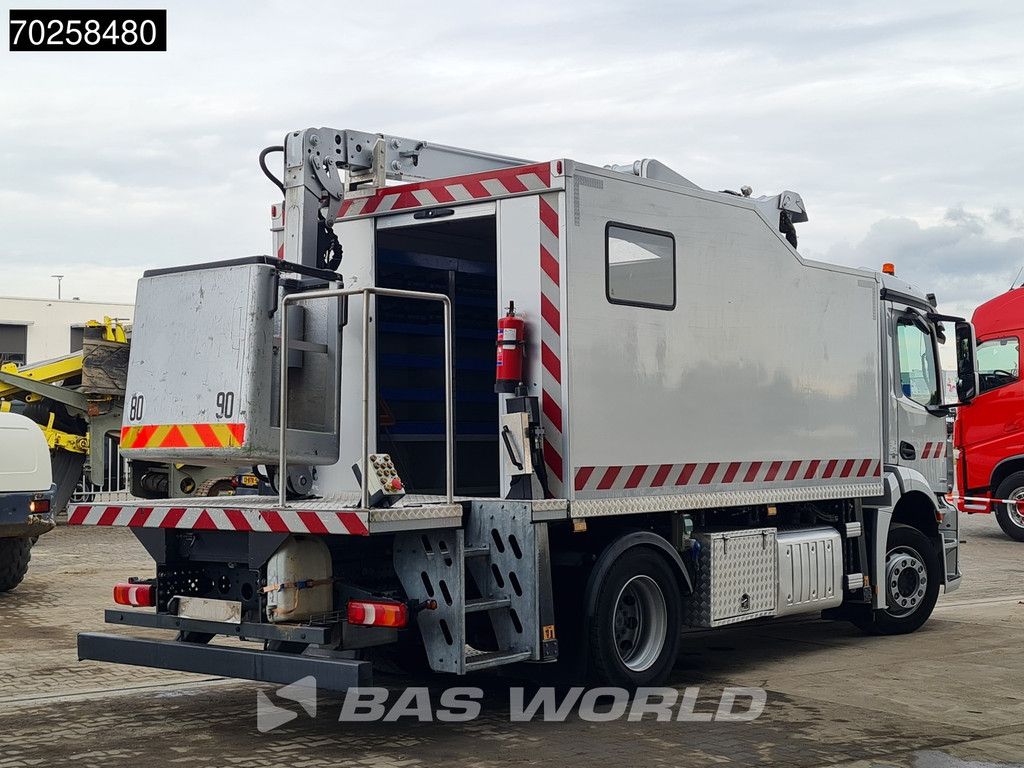 Mercedes Antos 1830 4X2 Hubarbeitsbühne 14.70m Time France VST 248 NF Navi Euro 6