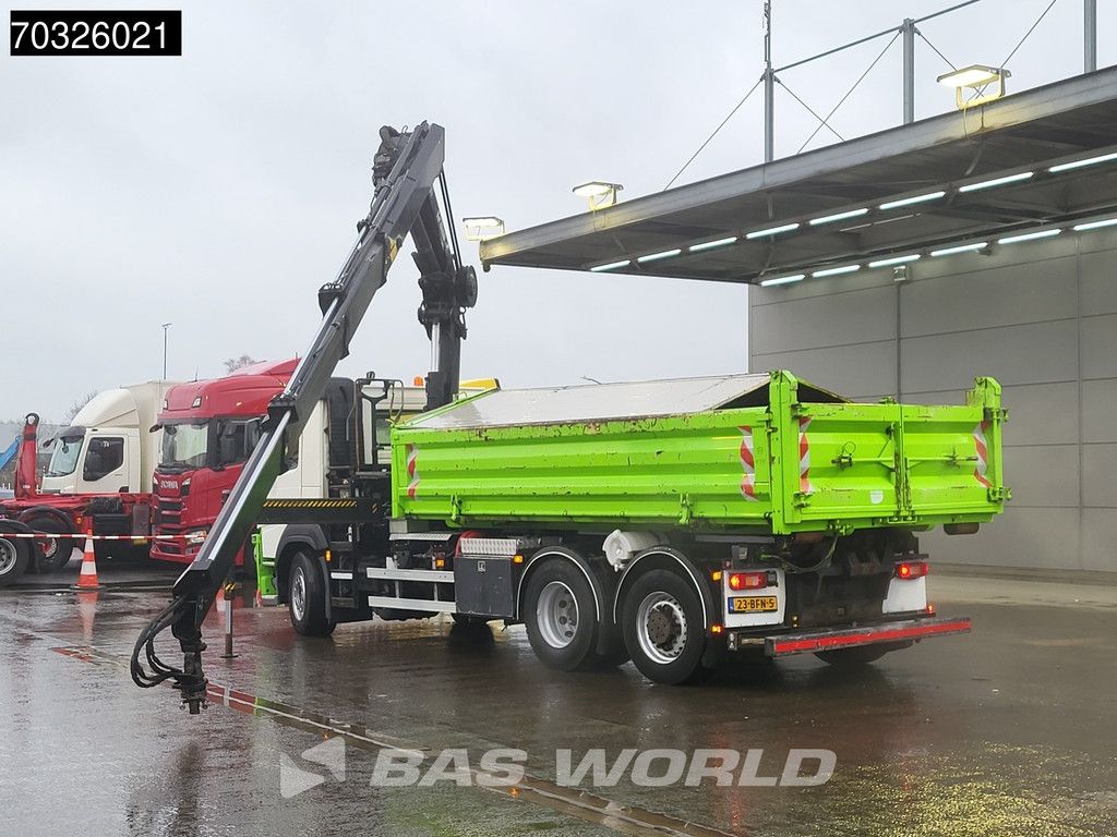 Volvo FM 330 6X2 HIAB X-HIPRO 192 E-3 Kran Crane Transcom Lift+Steering axle Euro 6