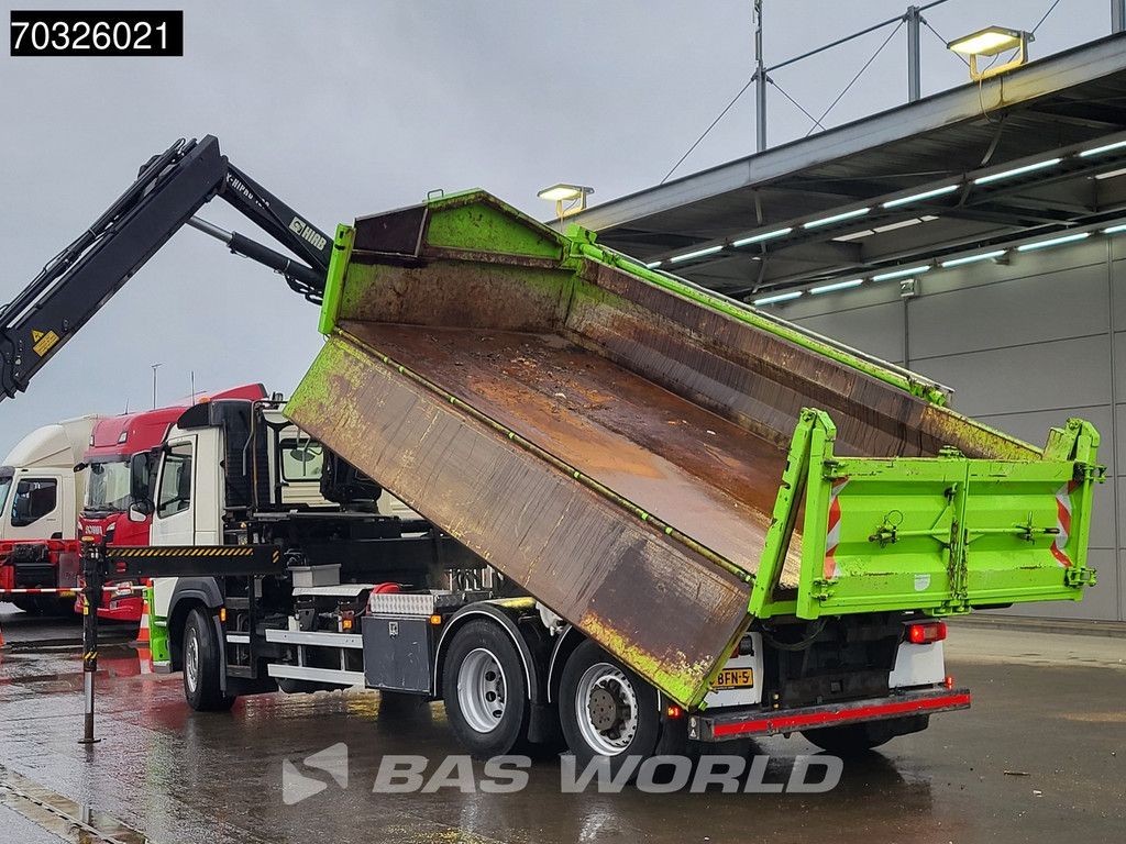 Volvo FM 330 6X2 HIAB X-HIPRO 192 E-3 Kran Crane Transcom Lift+Steering axle Euro 6