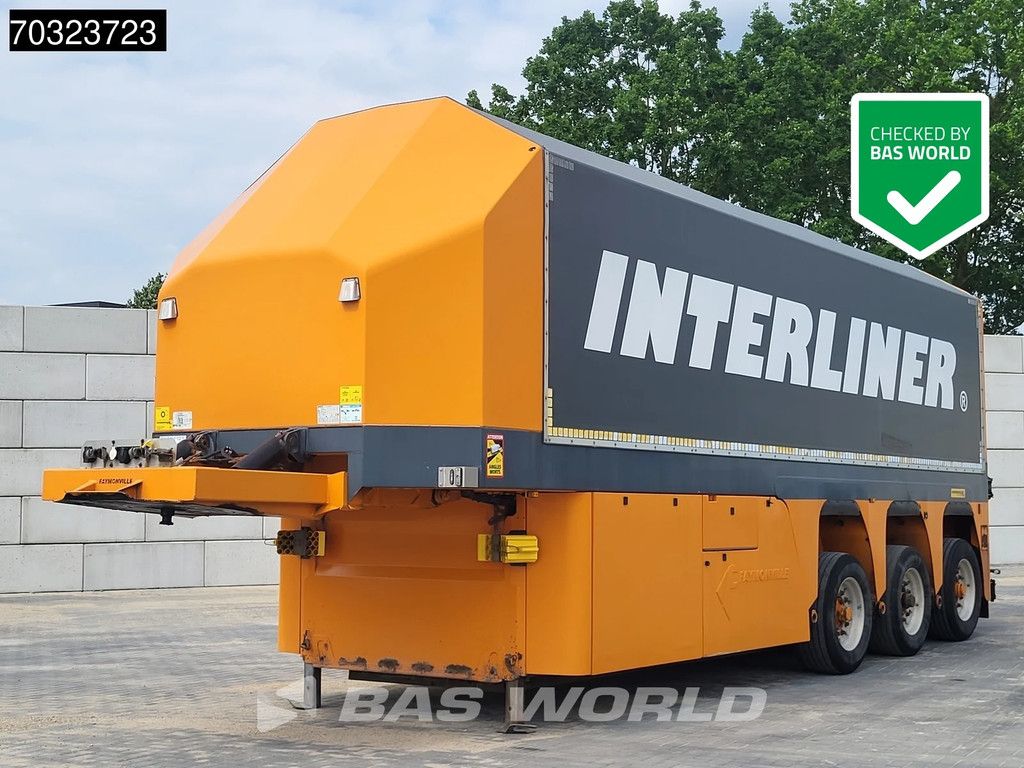 Faymonville PV-3C 3 assen Empty Weight 6980 Glass Innenlader 2xLift Axle
