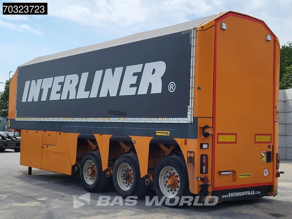 Faymonville PV-3C 3 assen Empty Weight 6980 Glass Innenlader 2xLift Axle
