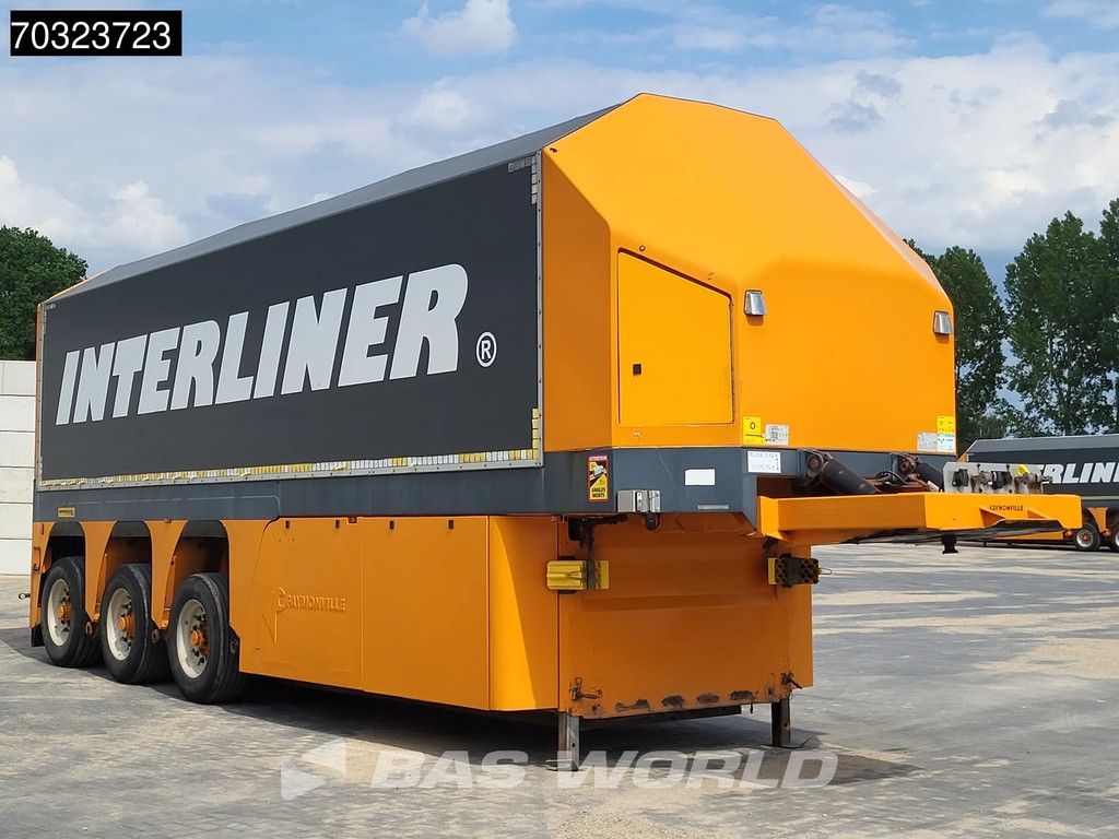 Faymonville PV-3C 3 assen Empty Weight 6980 Glass Innenlader 2xLift Axle