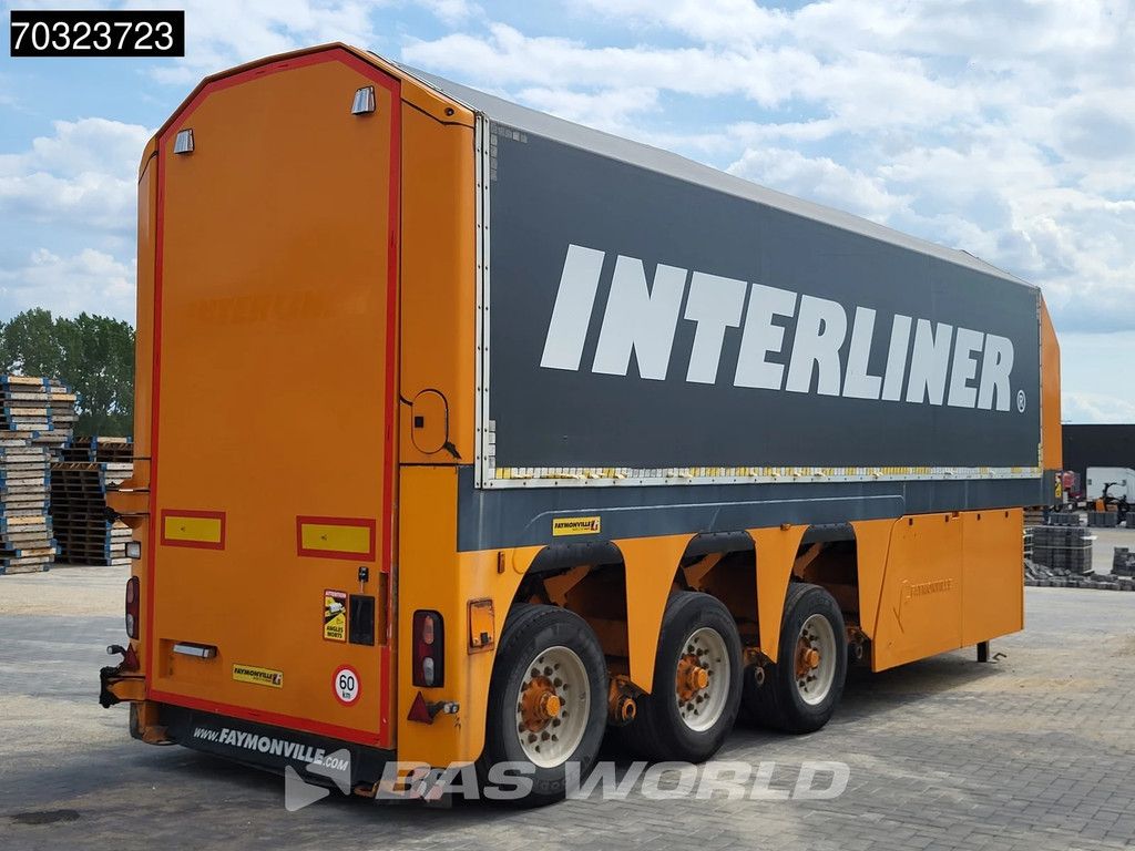 Faymonville PV-3C 3 assen Empty Weight 6980 Glass Innenlader 2xLift Axle