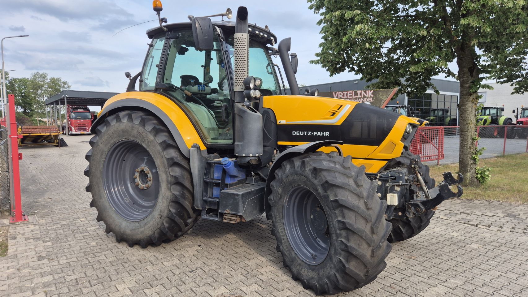 Deutz-Fahr Agrotron 6190 TTV 50Kmh. Luchrt en Fronthef