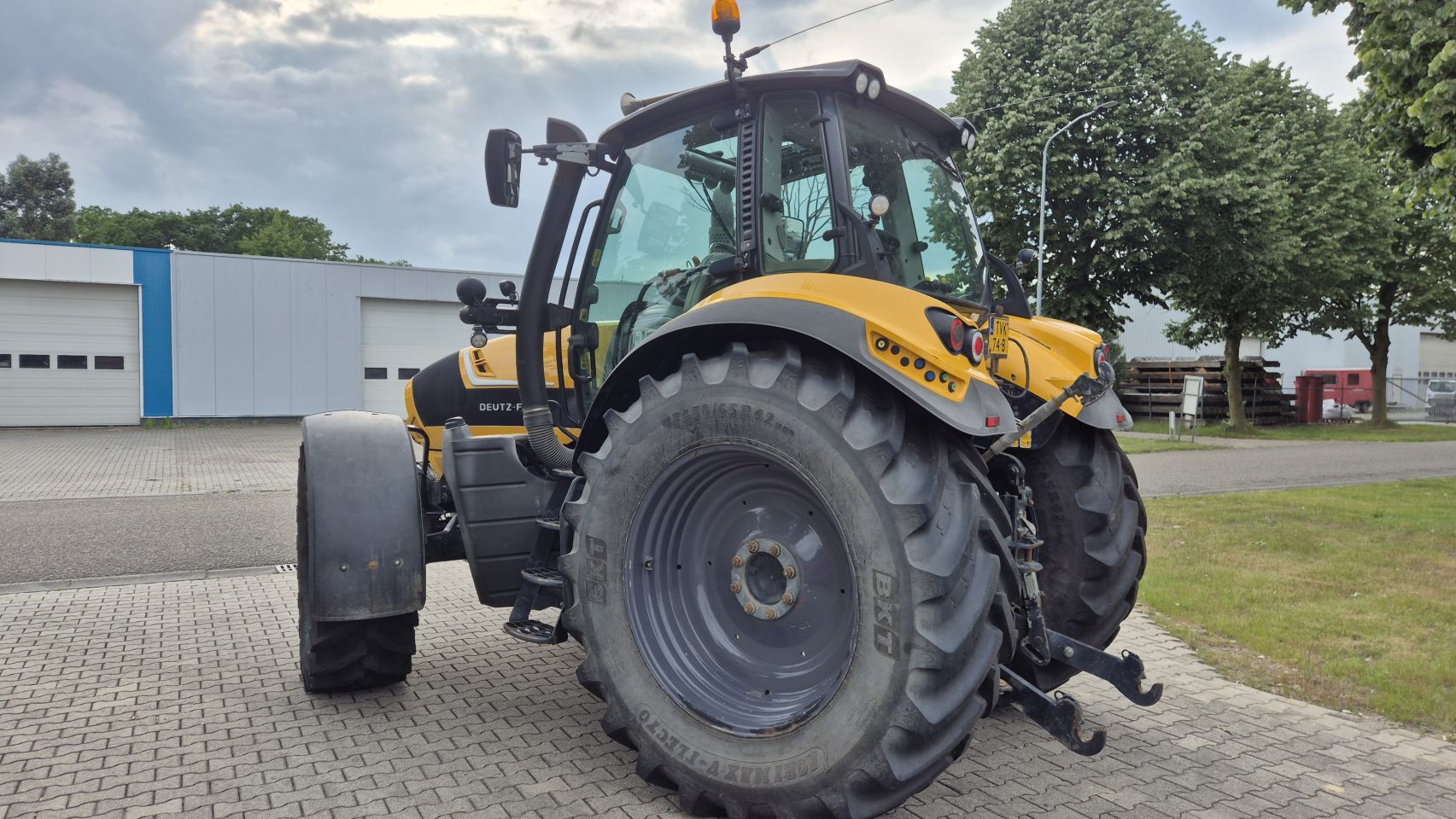 Deutz-Fahr Agrotron 6190 TTV 50Kmh. Luchrt en Fronthef