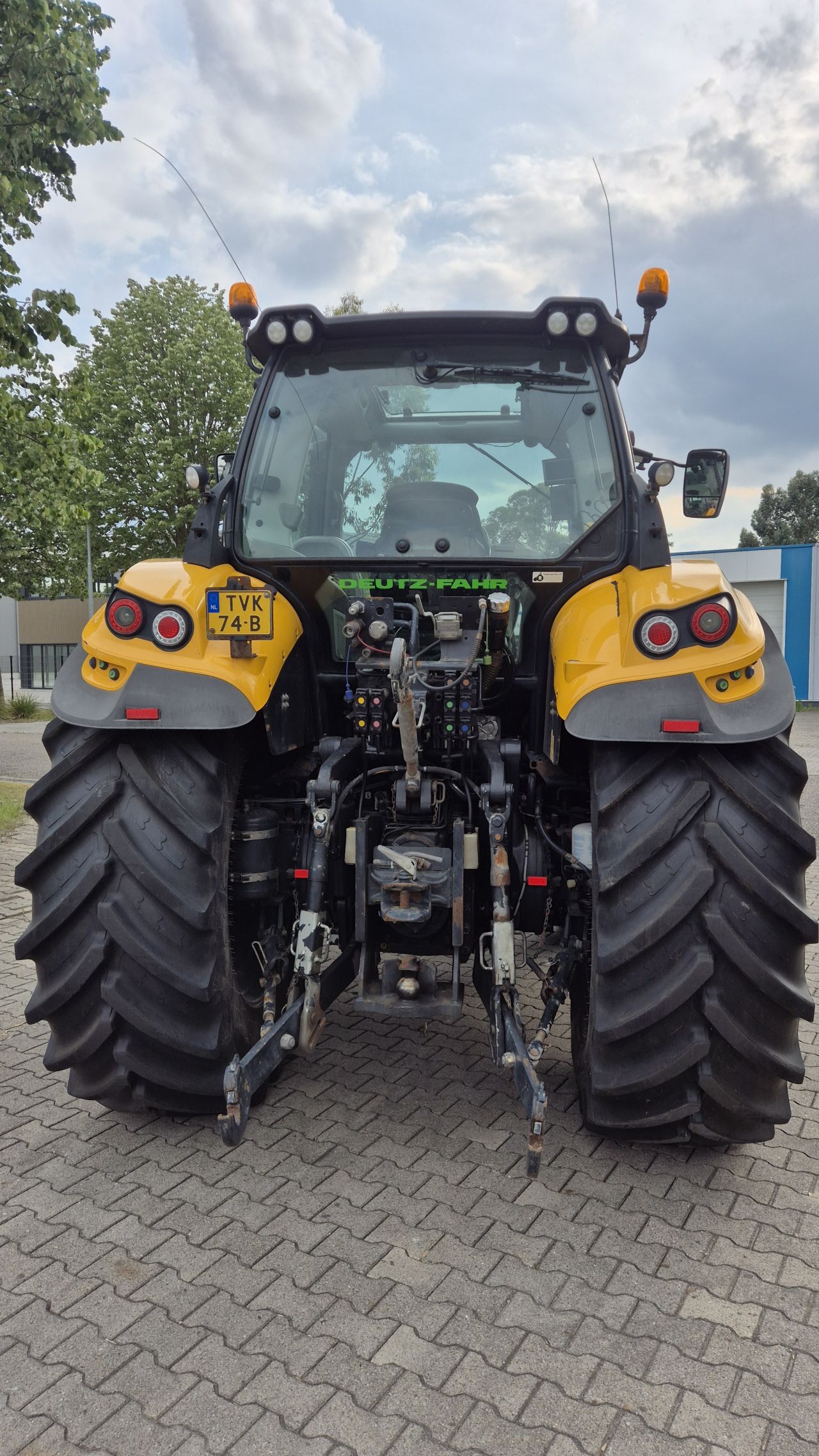 Deutz-Fahr Agrotron 6190 TTV 50Kmh. Luchrt en Fronthef