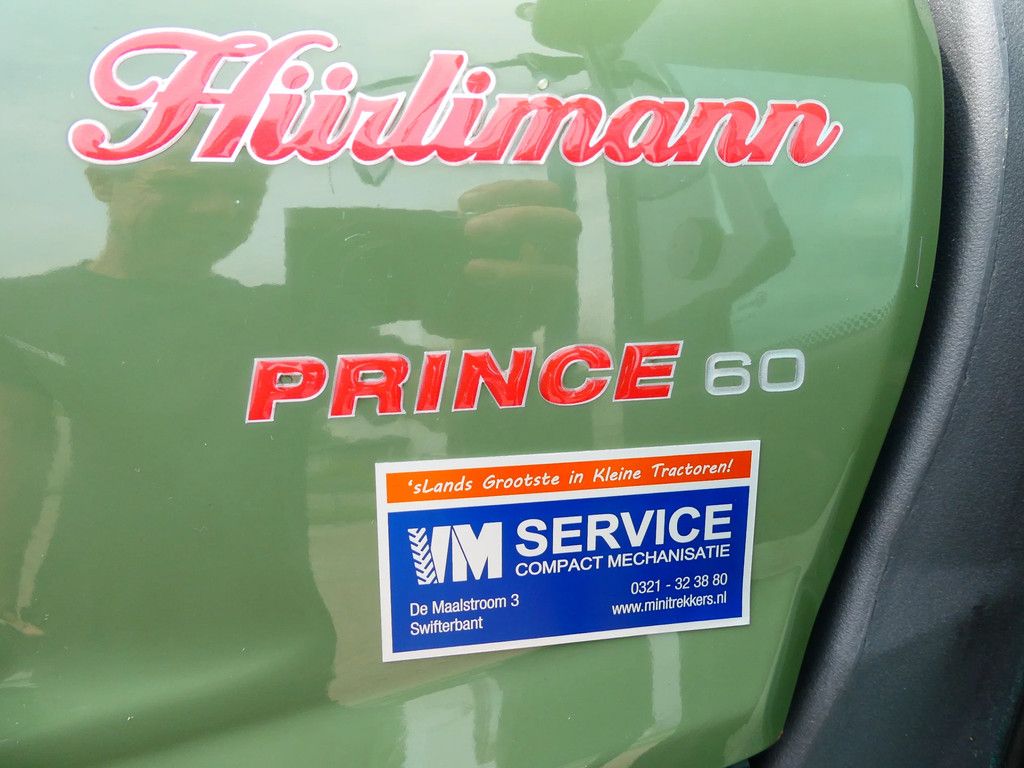 Hürlimann Prince 60 4wd / 0001 Draaiuren / Full Options