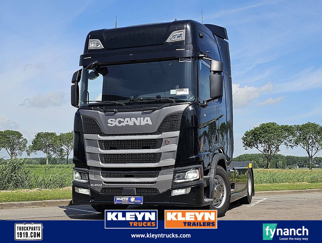 SCANIA R450 hl,standklima,2xtank