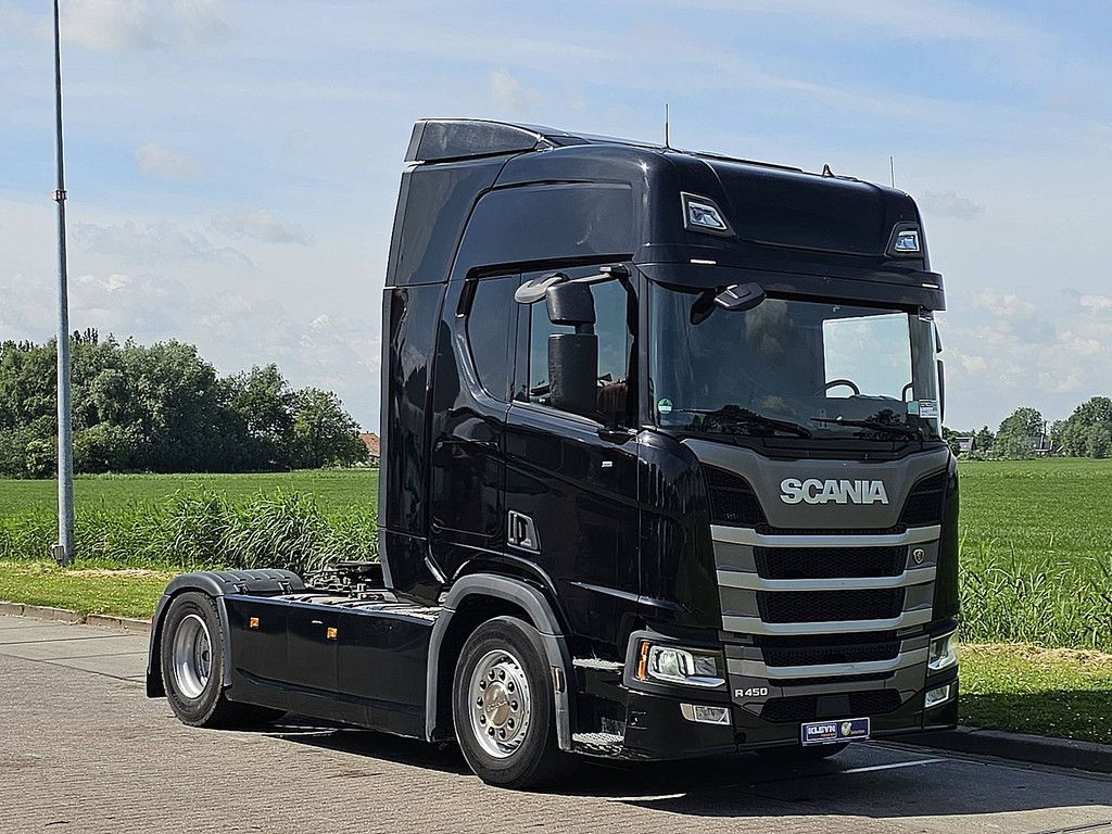 SCANIA R450 hl,standklima,2xtank