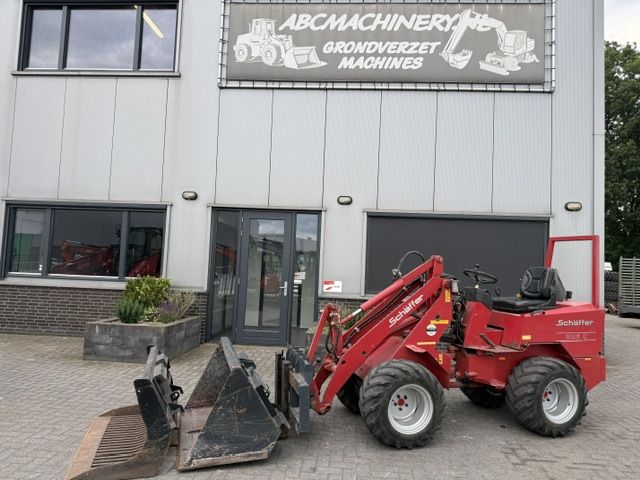 Schaffer 326S bj08 Minishovel Kniklader Compleet ZGST