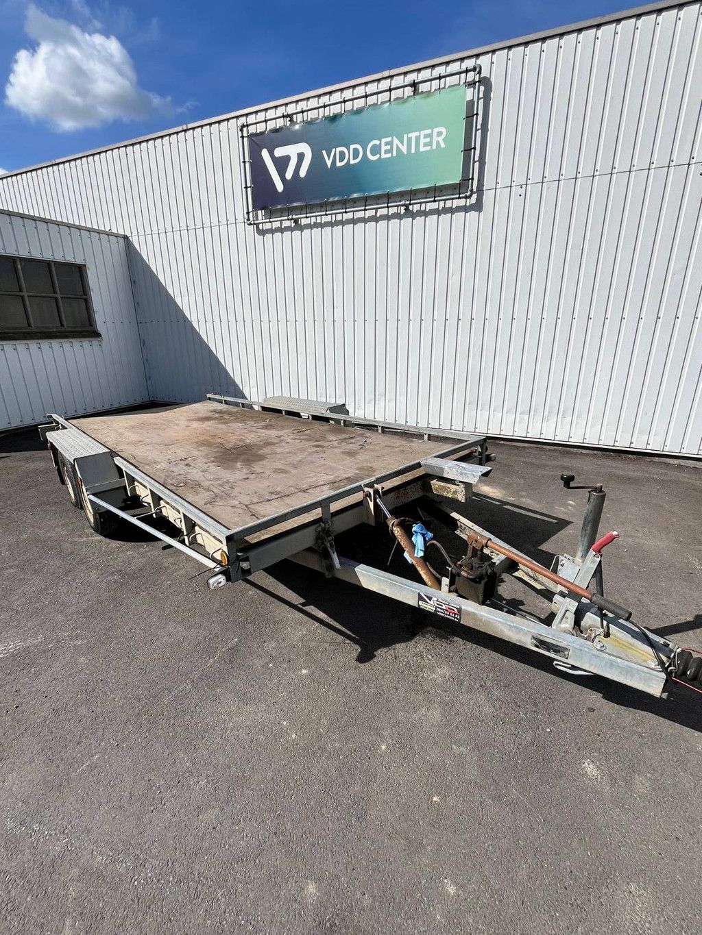 Transporter Trailer RW Tilting 2000kg 4.5x1.90m 2001
